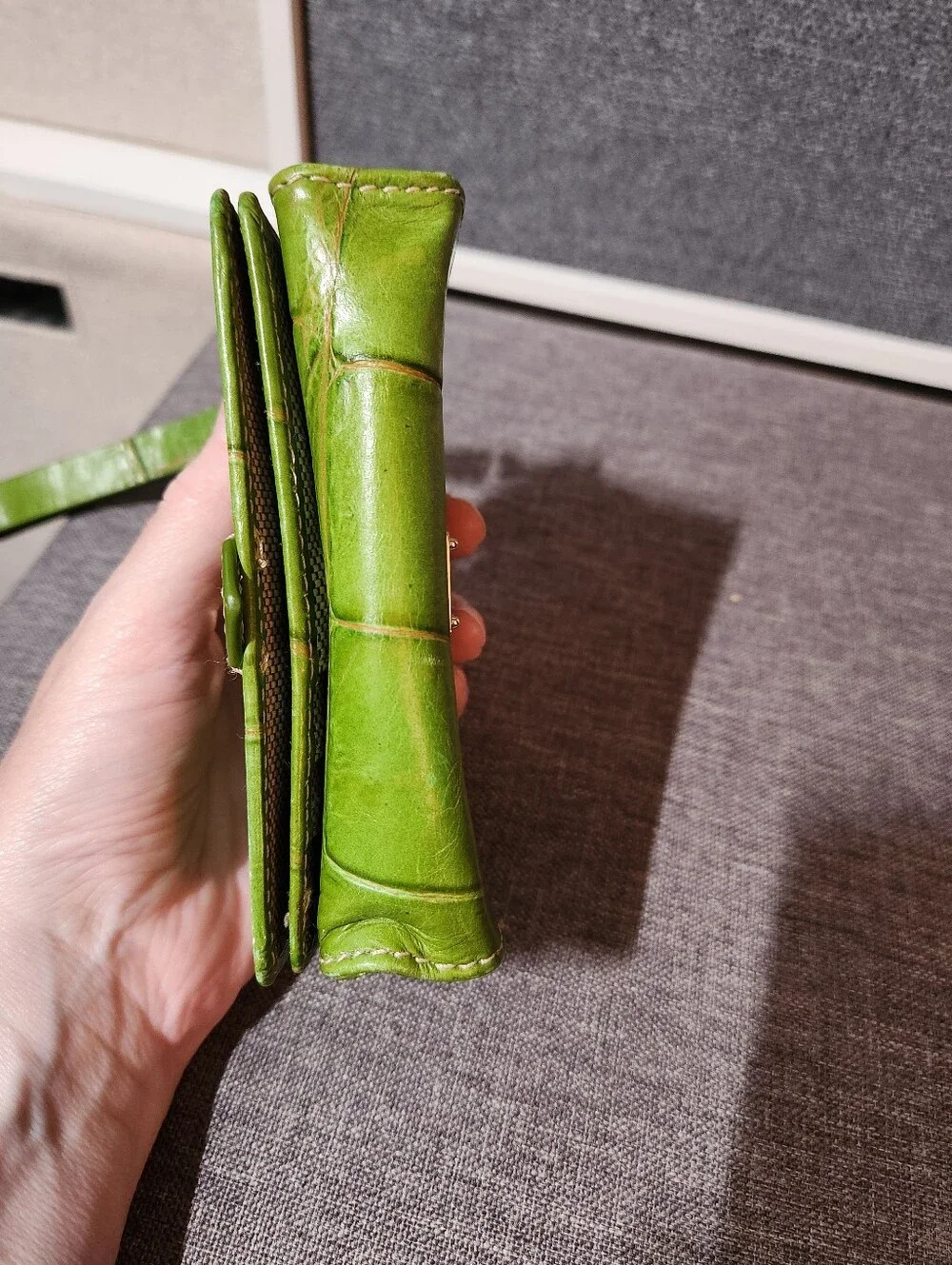 Dooney And Bourke Croc Embossed Wristlet